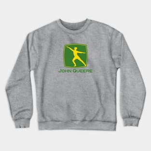 John Queere Faux Embroidery Effect Crewneck Sweatshirt